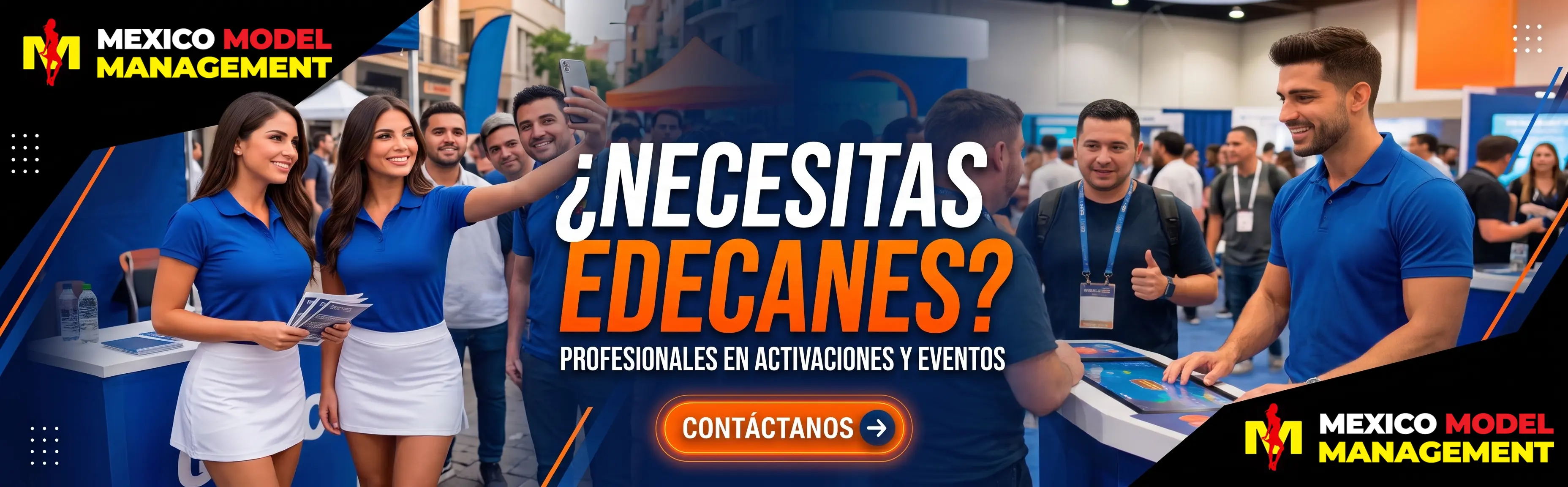 Agencias de modelos y edecanes para eventos y activaciones publicitarias en México
